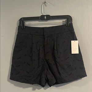 A NEW DAY Black Eyelet‎ Shorts 4